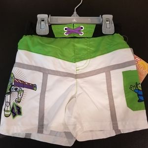 Disney's Toy Story Buzz Lightyear Boys Swim Trunks